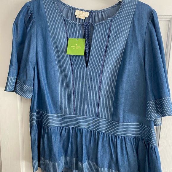 kate spade Tops - Kate Spade Denim Shirt